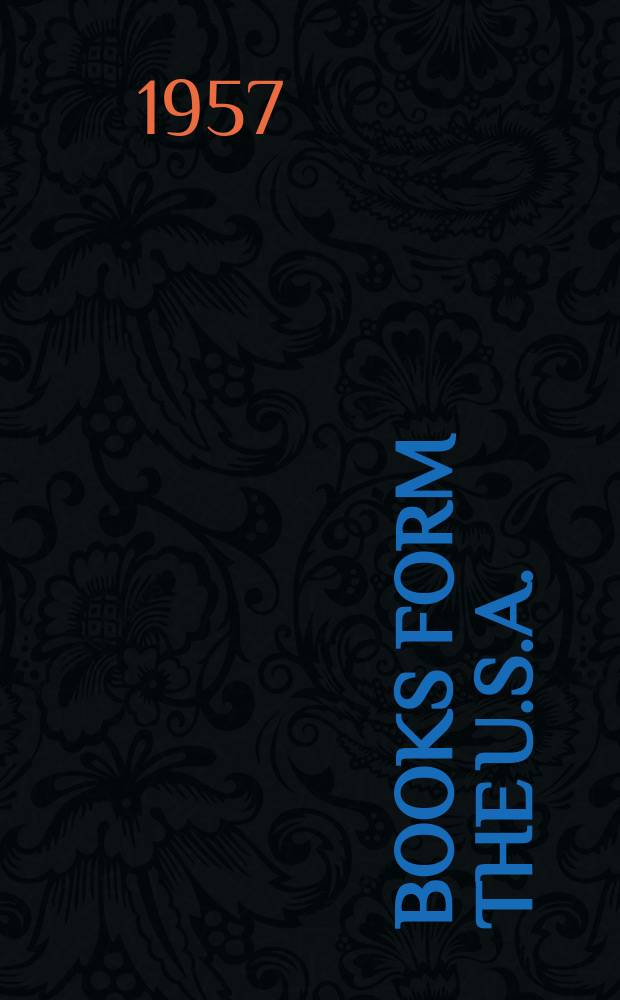 Books form the U.S.A. : New of current U.S. books and book publishing