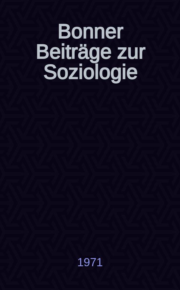 Bonner Beiträge zur Soziologie : Hrsg. vom Inst. für Soziologie der Univ. Bonn. №12 : Georg Simmel