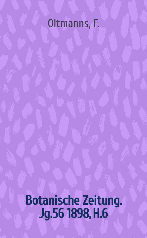 Botanische Zeitung. Jg.56 1898, H.6/8 : Zur Entwickelungsgeschichte der Florideen