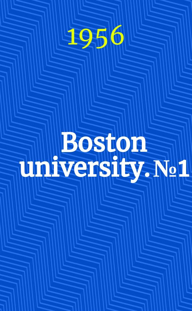 Boston university. №1 : Japanese society and politics the impact of social stratification and mobility on politics