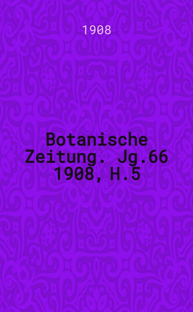 Botanische Zeitung. Jg.66 1908, H.5/6 : &Uuml;ber die Autolyse der Mitosen
