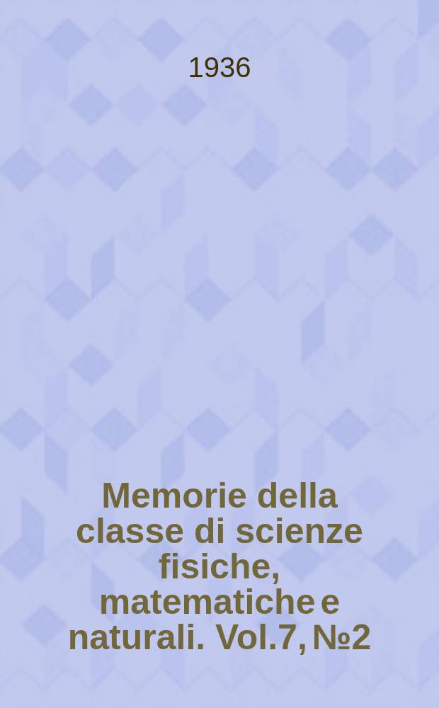 Memorie della classe di scienze fisiche, matematiche e naturali. Vol.7, №2 : Equazioni a gruppo di Galois intransitivo ed equazioni a gruppo Gs