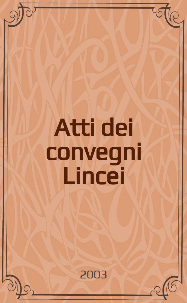 Atti dei convegni Lincei : La Difesa della montagna