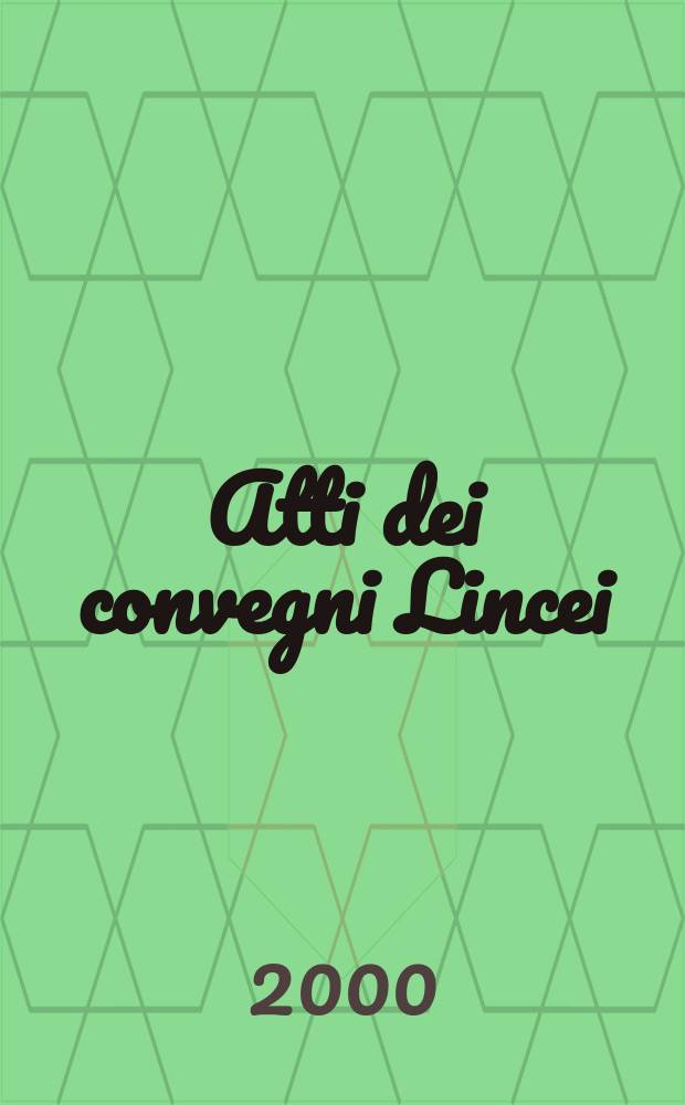 Atti dei convegni Lincei : La Convenzione internazionale sui diritti del fanciullo