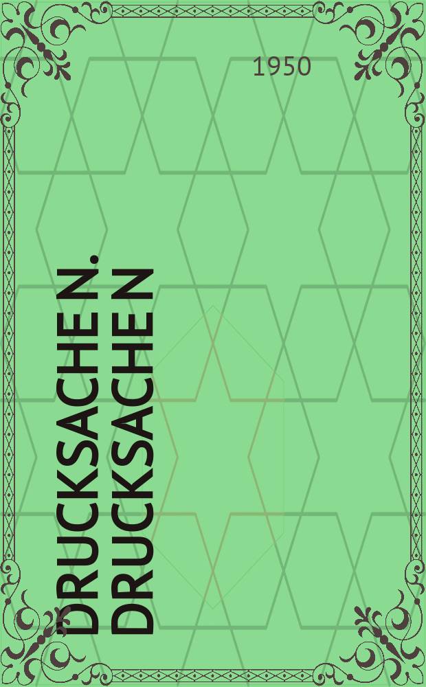 Drucksache[n]. Drucksache[n]