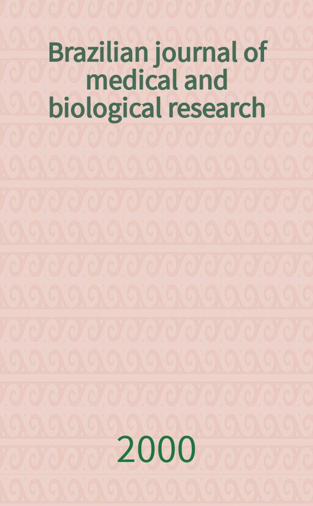 Brazilian journal of medical and biological research : Publ. quart. by the Assoc. brasil. de divulgaçoci(ABDC). Vol.33, №4 : Gap junctions in the nervous and cardiovascular systems: clinical implications