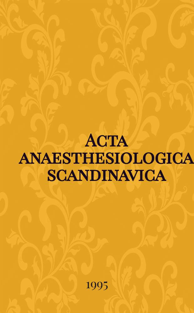 Acta anaesthesiologica scandinavica : Flumazenil - the benzodiazepine antagonist