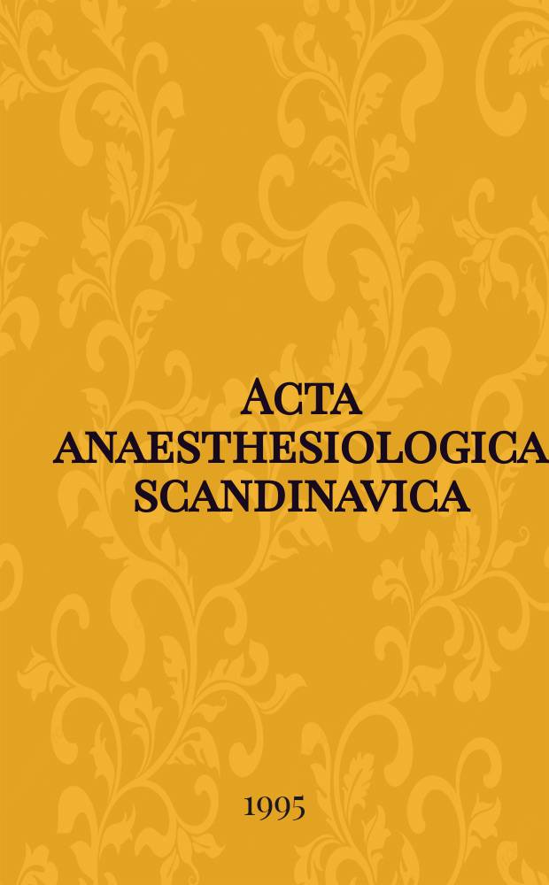 Acta anaesthesiologica scandinavica : Flumazenil - the benzodiazepine antagonist