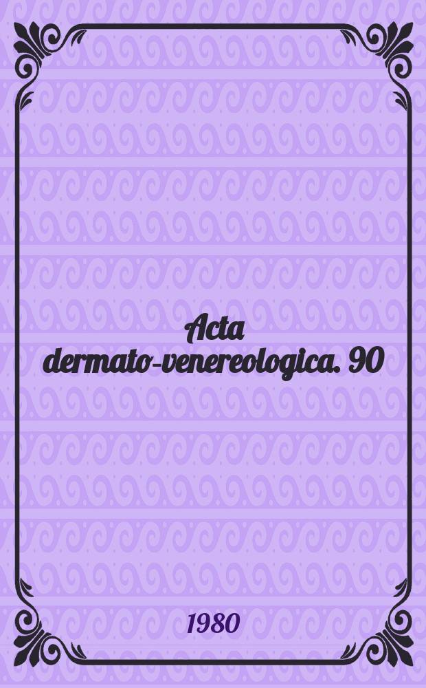 Acta dermato-venereologica. 90 : Local regulation of blood flow in ...