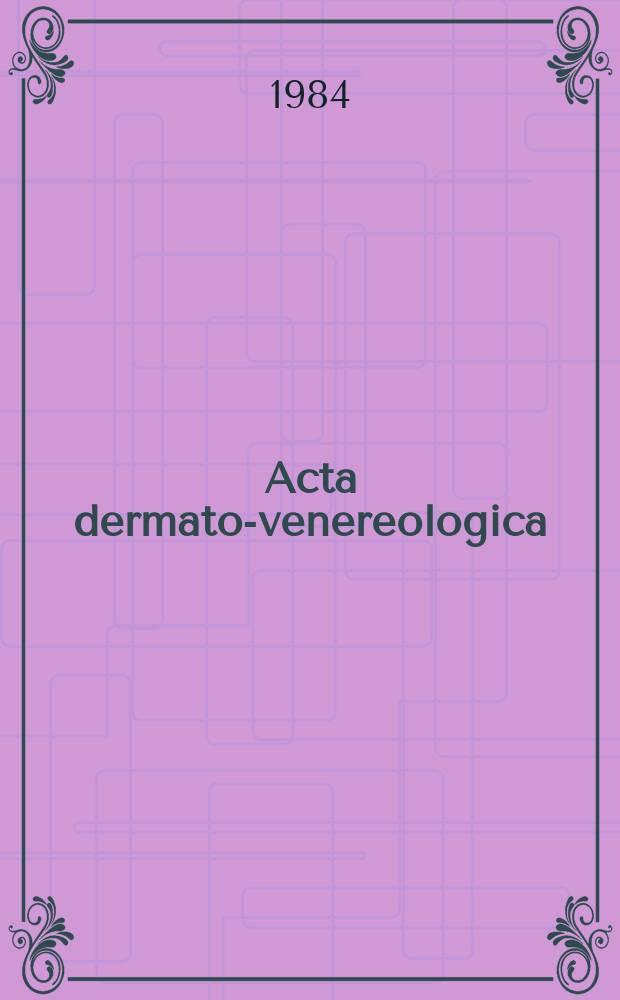Acta dermato-venereologica : The Langerhans cells in heald patch ...