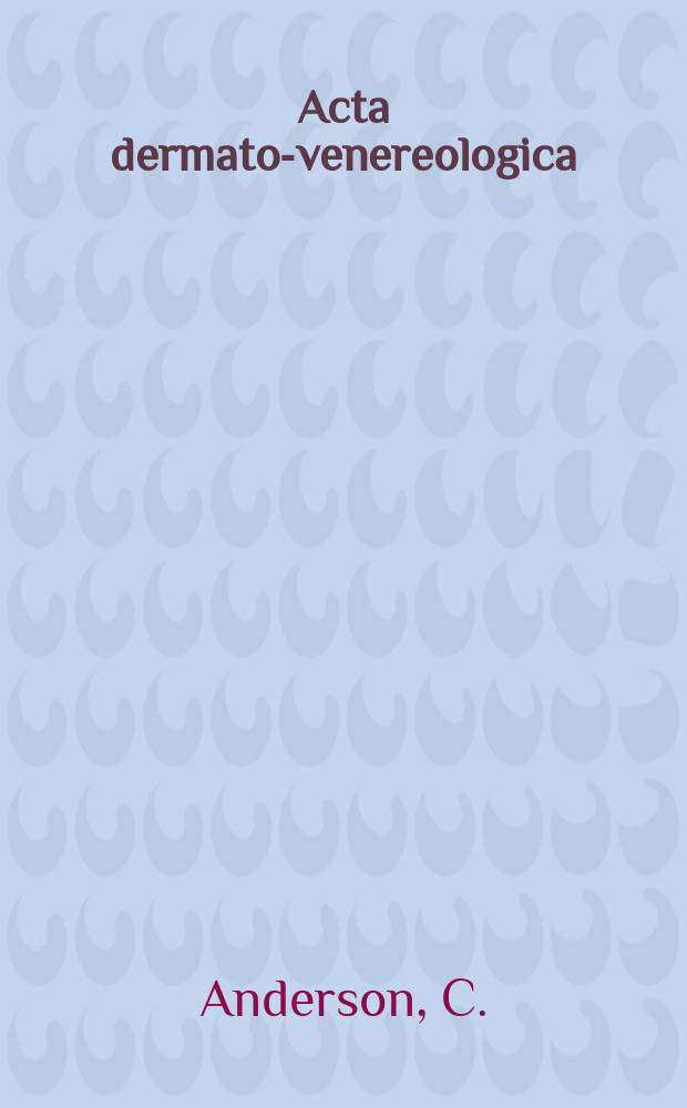 Acta dermato-venereologica : The effect of selected immunomodulating agents ...