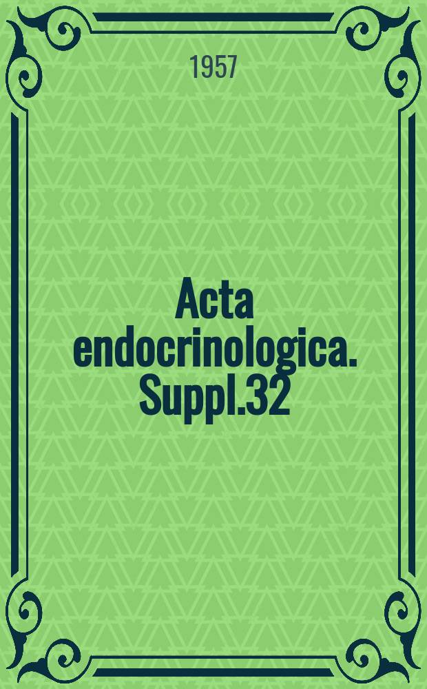 Acta endocrinologica. Suppl.32 : On the excretion of noradrenaline, adrenaline, 7-hydroxycorticosteroids and 17-ketosteroids during the postoperative stage