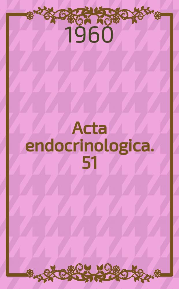 Acta endocrinologica. 51 : Advance abstracts of short communications