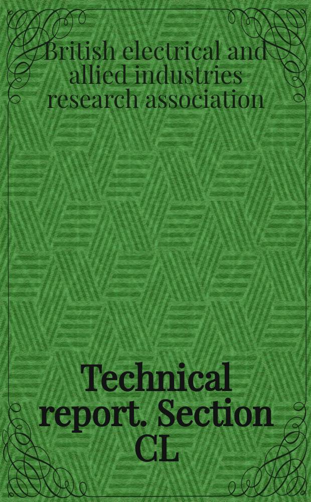 Technical report. [Section] CL