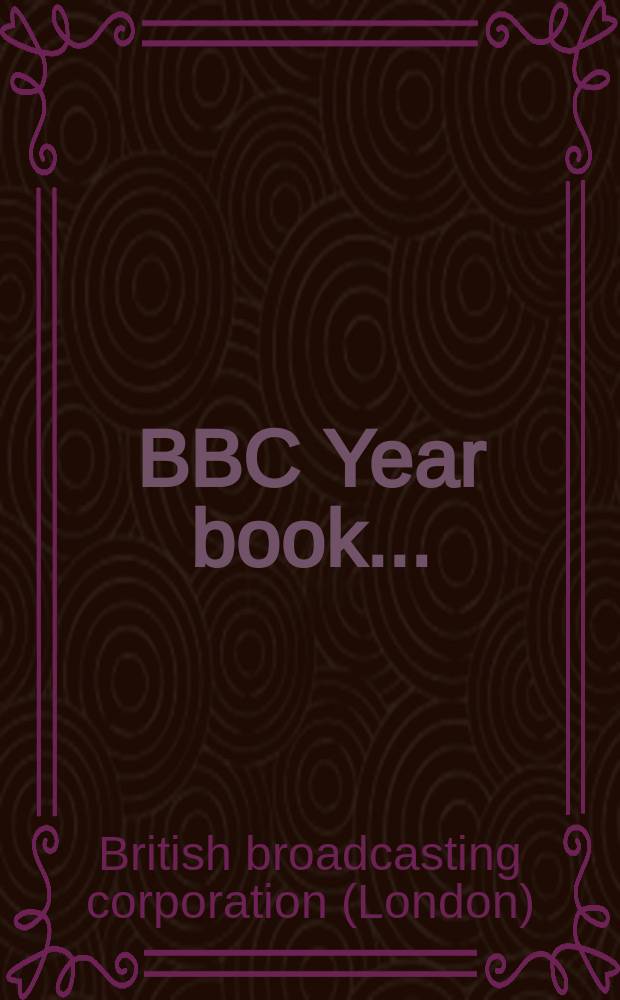 BBC Year book...