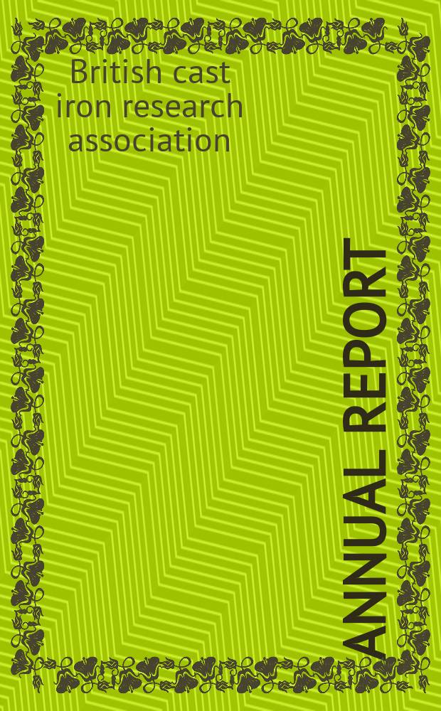 ... Annual report