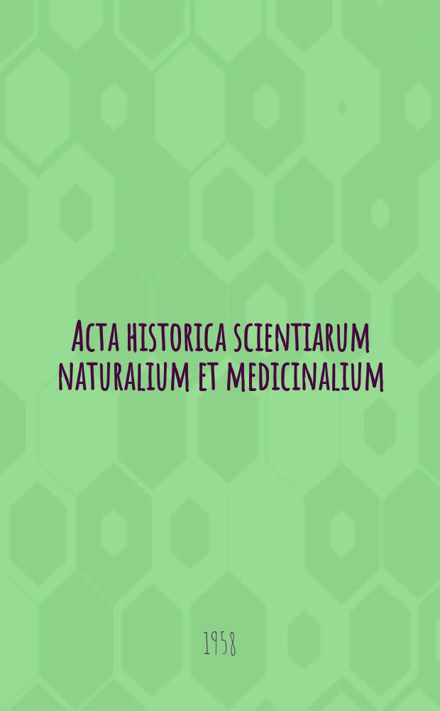 Acta historica scientiarum naturalium et medicinalium : Ed. Bibliotheca universitatis Hauniensis. Vol.15 : Nicolaus Steno and his Indice
