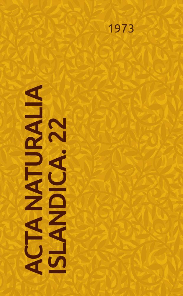 Acta naturalia islandica. 22 : Aquatic fungi of Iceland: uniflagellate species