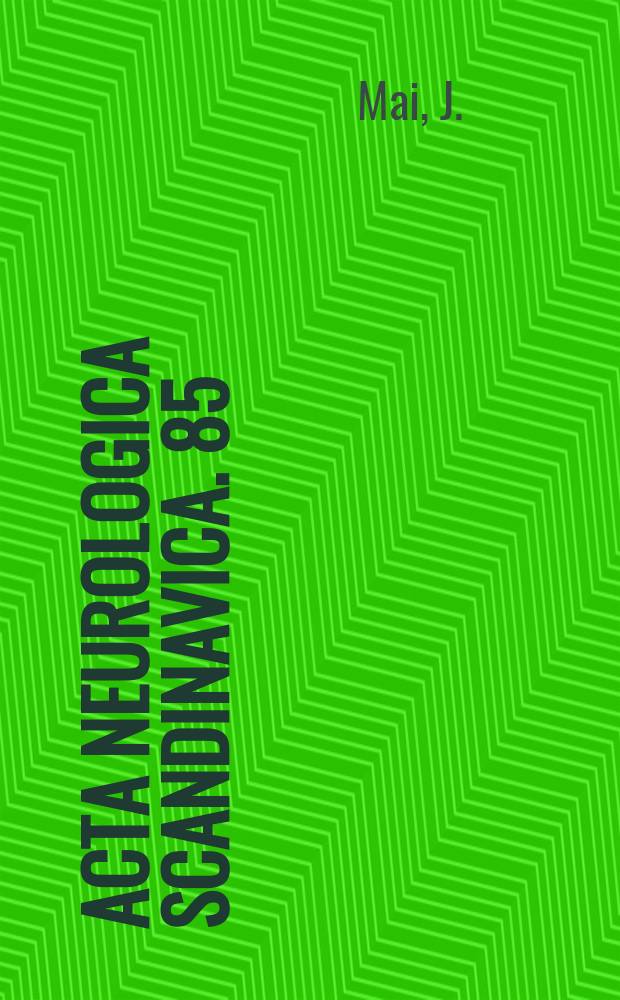 Acta neurologica scandinavica. 85 : Adrenergic influences on spasticity