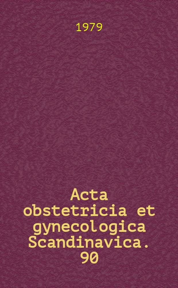 Acta obstetricia et gynecologica Scandinavica. 90 : Electromyographic observations on ...