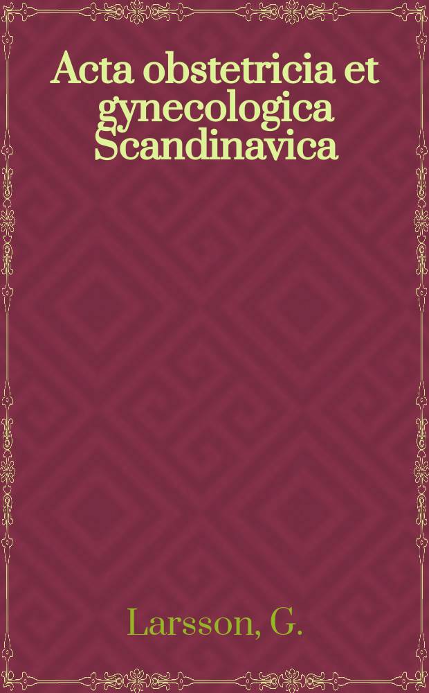 Acta obstetricia et gynecologica Scandinavica : Conization for preinvasive and early invasive ...