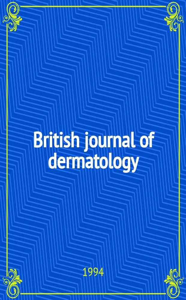 British journal of dermatology : Offic. organ of the British assoc. of dermatology. 44 : ([Summaries of papers])