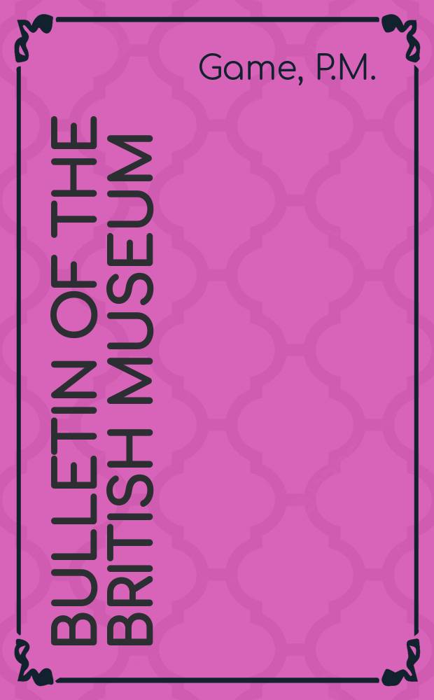 Bulletin of the British museum (Natural history). Vol.1, №3 : Oriented rutile in a high-temperature andesine from Nigeria. Note on anorthoclase from Nigeria