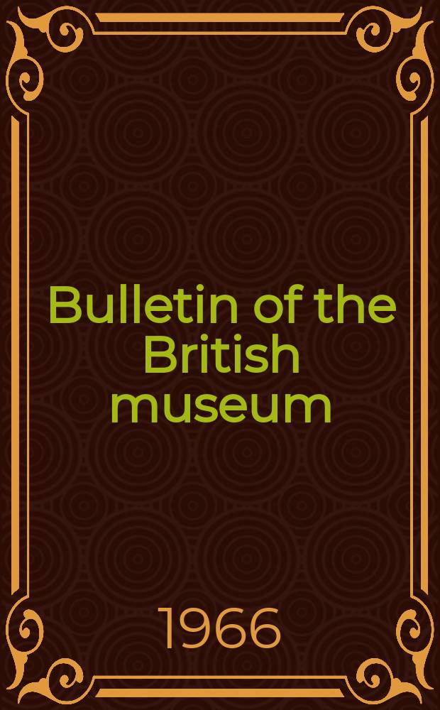 Bulletin of the British museum (Natural history). Suppl.2 : Stratigraphy and planktonic Foraminifera of the Upper Cretacegus-Lower Tertiary succession in the Esna-Idfu region, Nile valley, Egypt, U.A.R.
