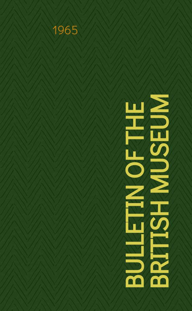 Bulletin of the British museum (Natural history). 4 : A revision of the termite subfamily Nasutitermitinae (Isoptera, Termitidae) from the Ethiopian region