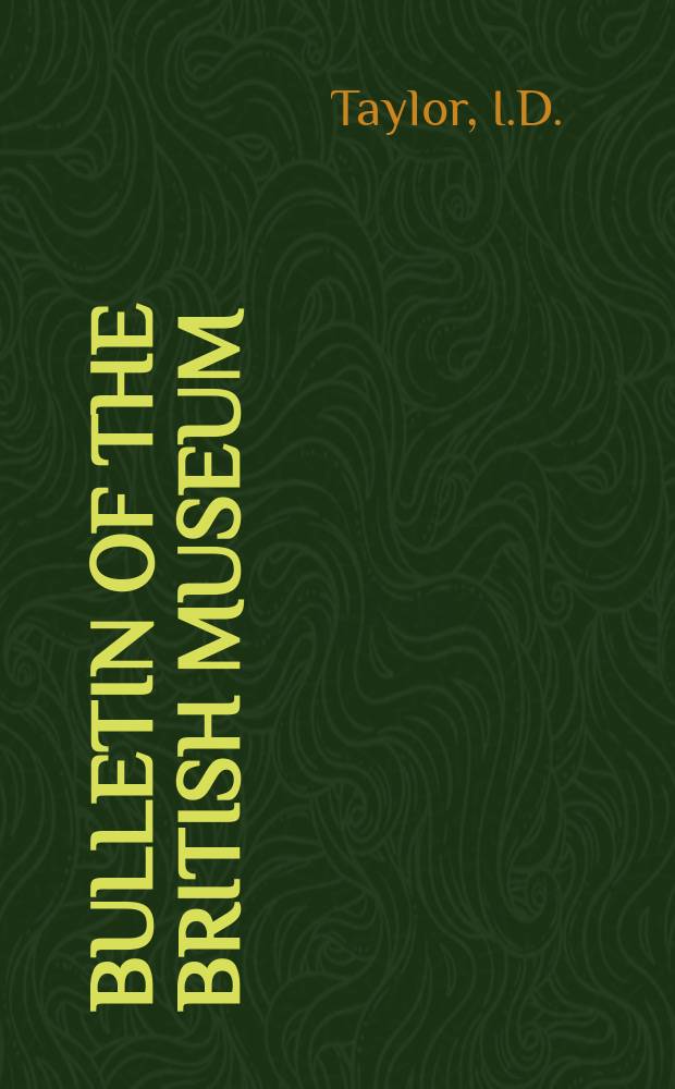 Bulletin of the British museum (Natural history). 3 : The shell structure and mineralogy of the Bivalvia