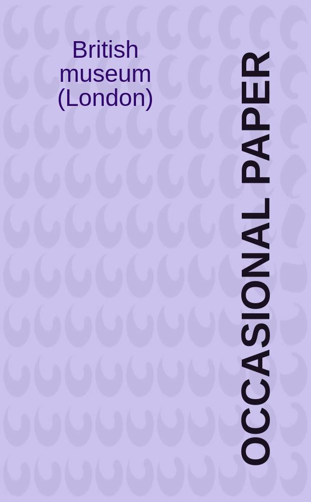 Occasional paper