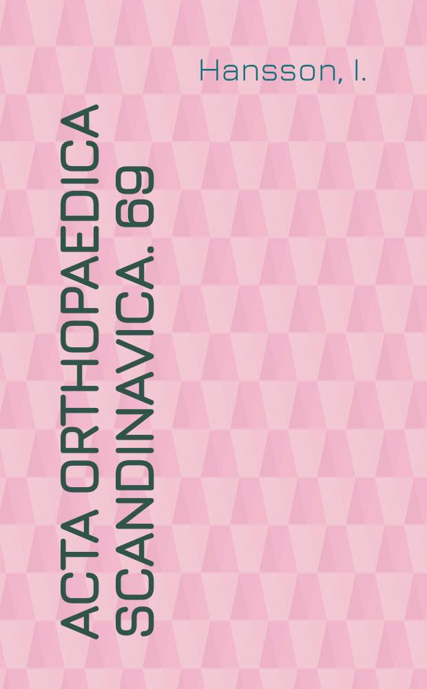 Acta orthopaedica Scandinavica. 69 : The leg amputee