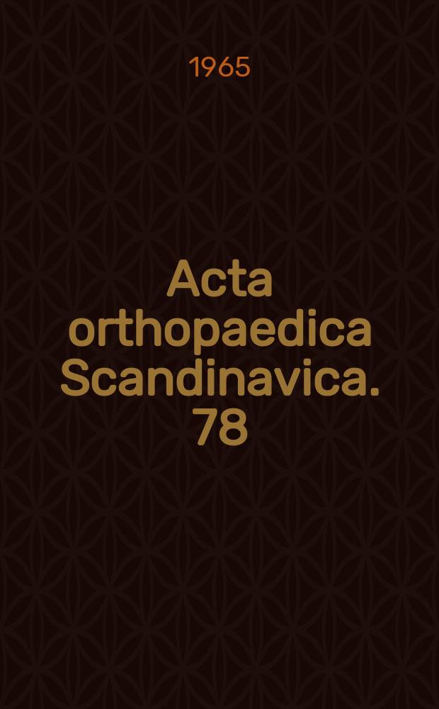Acta orthopaedica Scandinavica. 78 : Stable calcium isotopes as tracers in studies of mineral metabolism