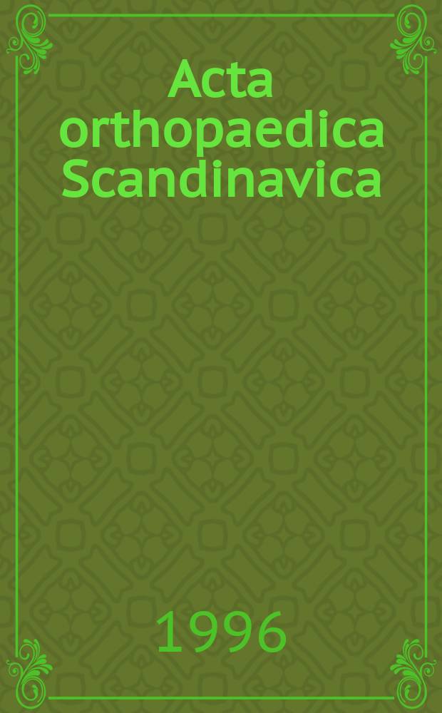 Acta orthopaedica Scandinavica : Neutral proteinases and their inhibitors in the loosening...