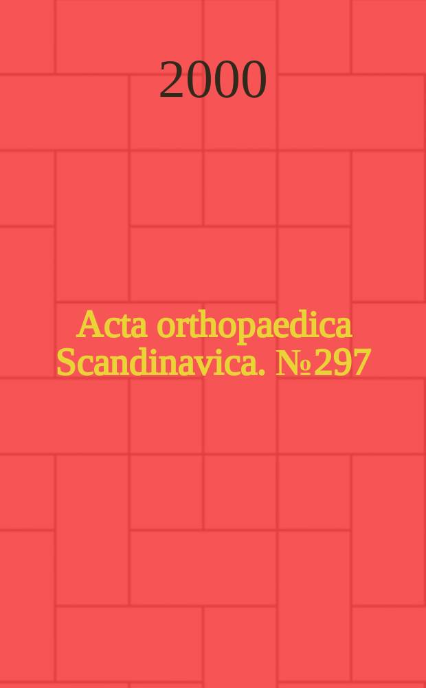 Acta orthopaedica Scandinavica. №297 : Calcium phosphate coatings for fixation...