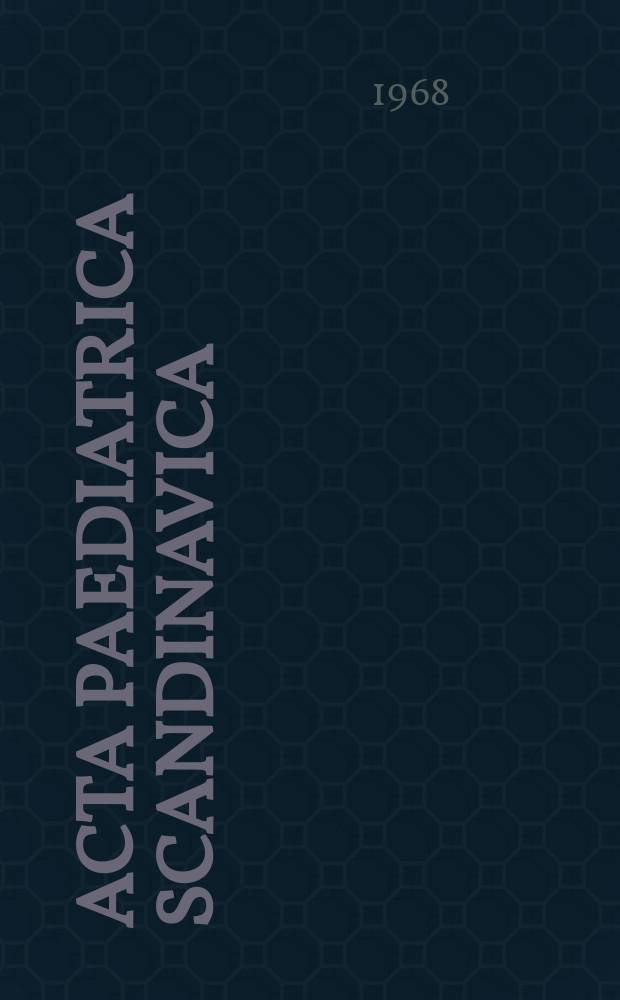Acta paediatrica scandinavica : The intrapulmonary arterial pattern in normal infancy and in transposition of the great arteries