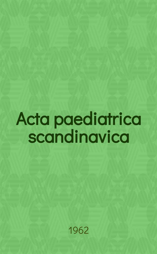Acta paediatrica scandinavica : Adenovirus infection in childhood