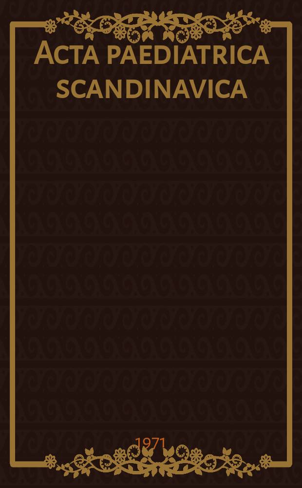 Acta paediatrica scandinavica : Parental attitudes in pediatric hospital admissions