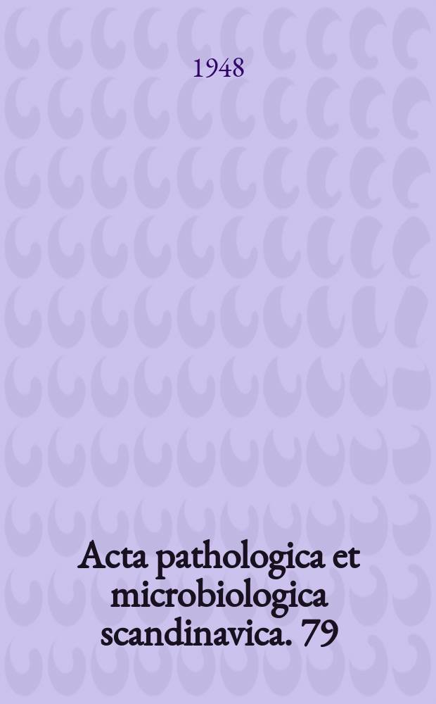 Acta pathologica et microbiologica scandinavica. 79 : Tumours of the sheaths of the peripheral nerves