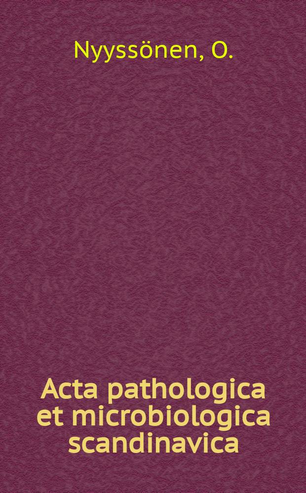 Acta pathologica et microbiologica scandinavica : Strain-dependence of karyokinetic activity in experimental tumorigenesis in the mouse skin