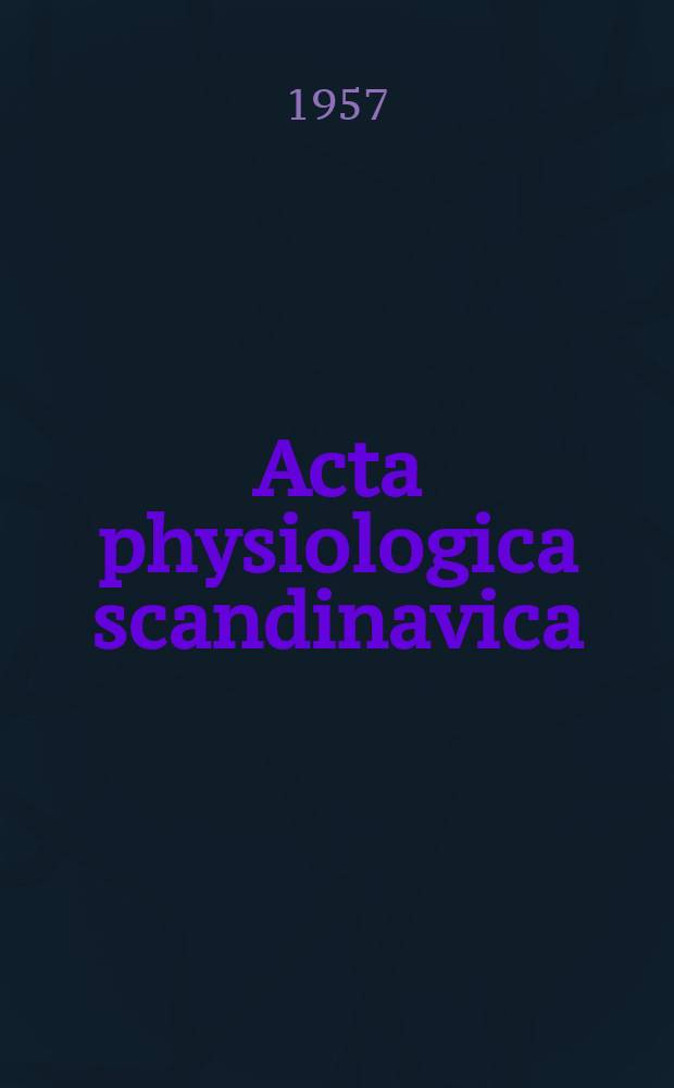 Acta physiologica scandinavica : Afferent impulses to the cerebellar hemispheres from the cerebral cortex and certain subcortical nuclei