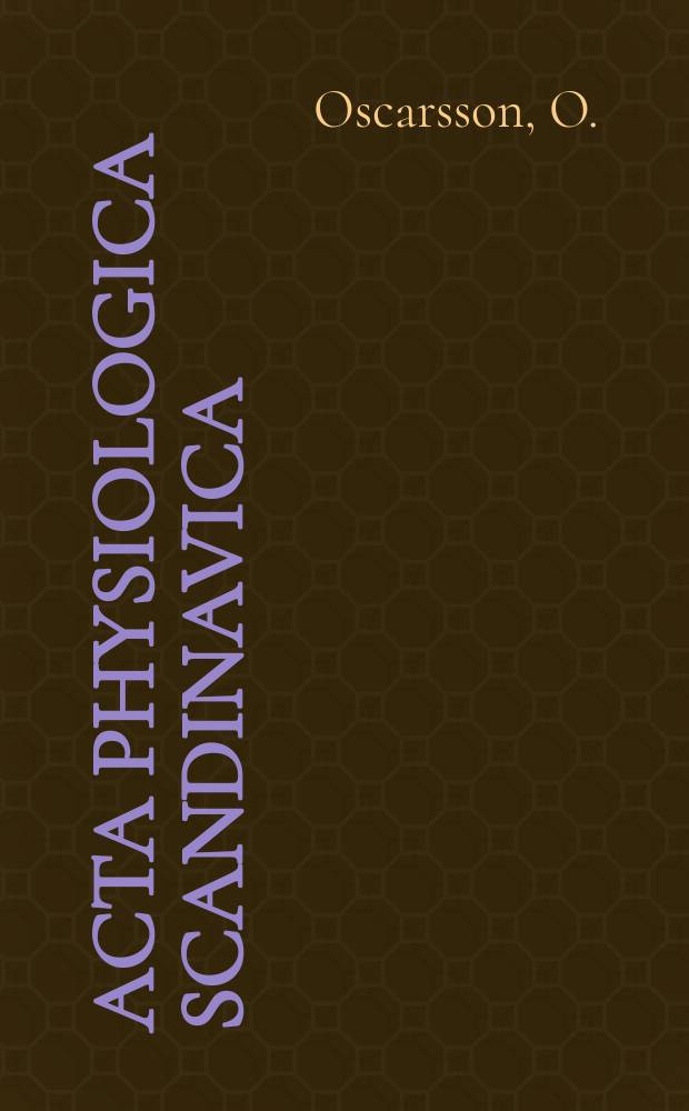 Acta physiologica scandinavica : Functional organization of the ventral spino-cerebellar tract in the cat