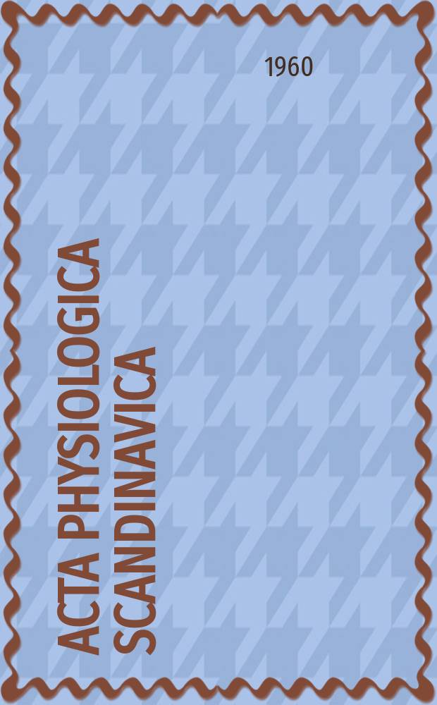 Acta physiologica scandinavica : Cantributions to the molicular physiology of thiamine