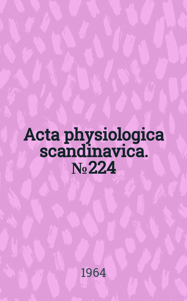 Acta physiologica scandinavica. №224 : Subthreshold depolarizations in skeletal muscle fiber during linearly rising current...
