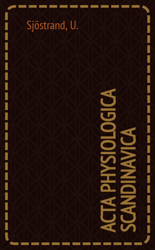 Acta physiologica scandinavica : Analysis of ionic tracer movements during single heart cycles