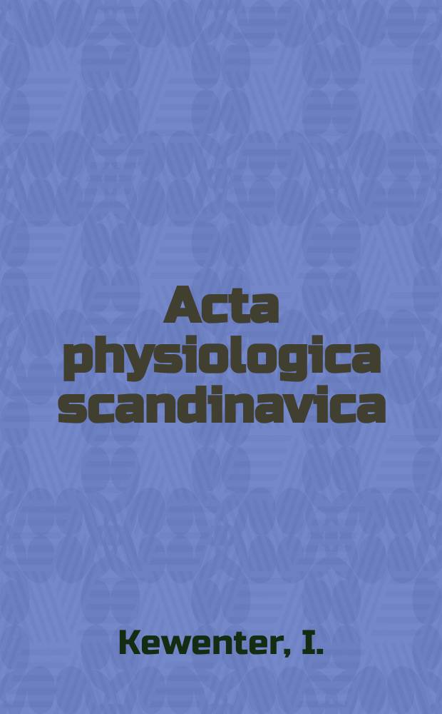 Acta physiologica scandinavica : The vagal control of the jejunal and ideal mobility and blood flow