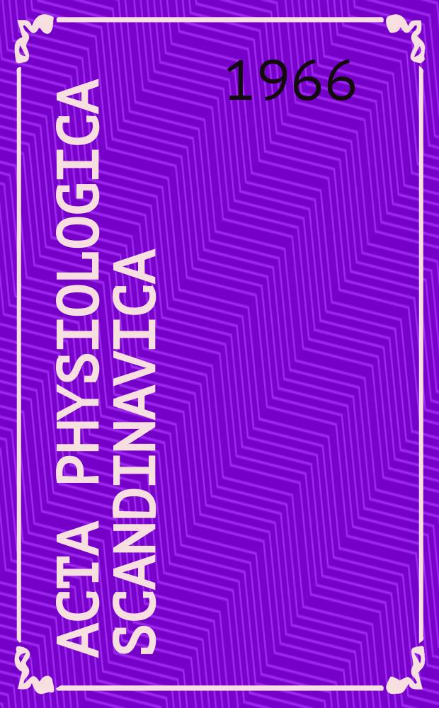 Acta physiologica scandinavica : Ocular and orbital vegetative nerves