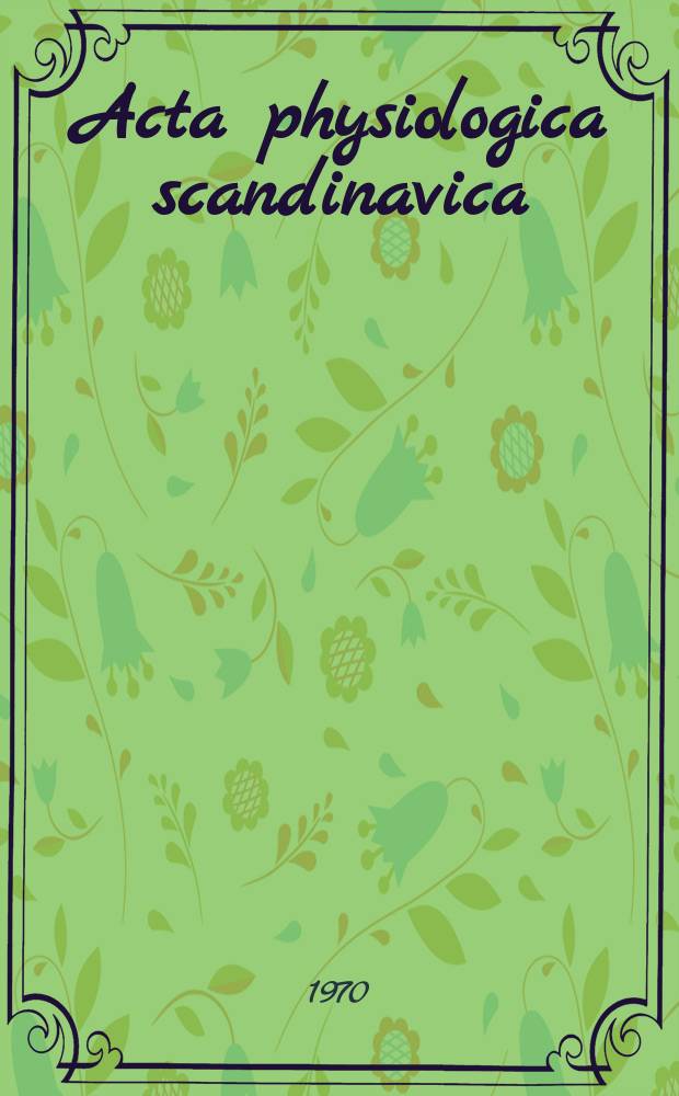 Acta physiologica scandinavica : Postnatal development of spinal anterion bonneurones in normal and under nourished rats