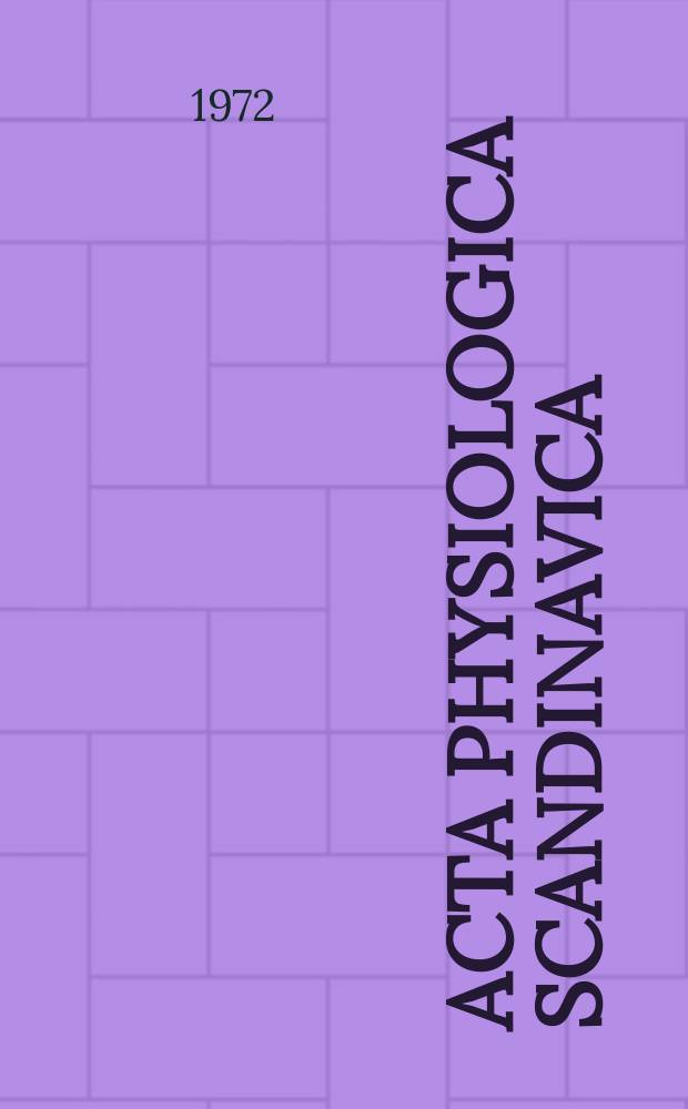 Acta physiologica scandinavica : The functional ultrastructure...