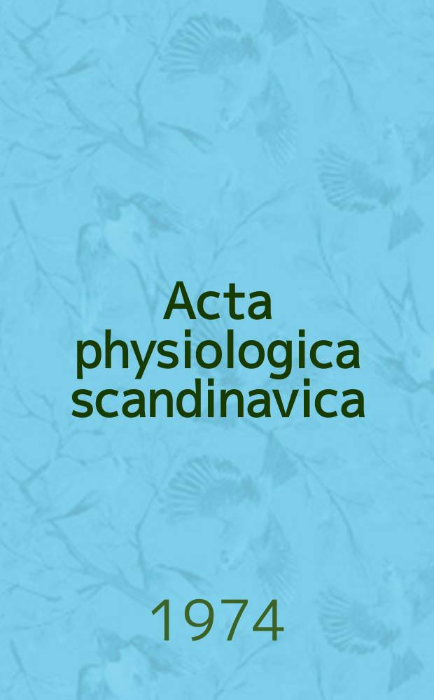 Acta physiologica scandinavica : Functional aspects of 5-hydroxytryptamine